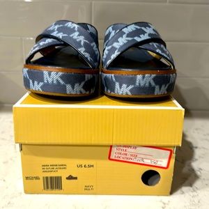 Brand New Michael Kors Indira Wedge Sandal